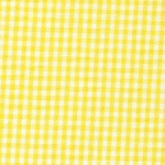 Yellow Gingham 60" width - 1/16"